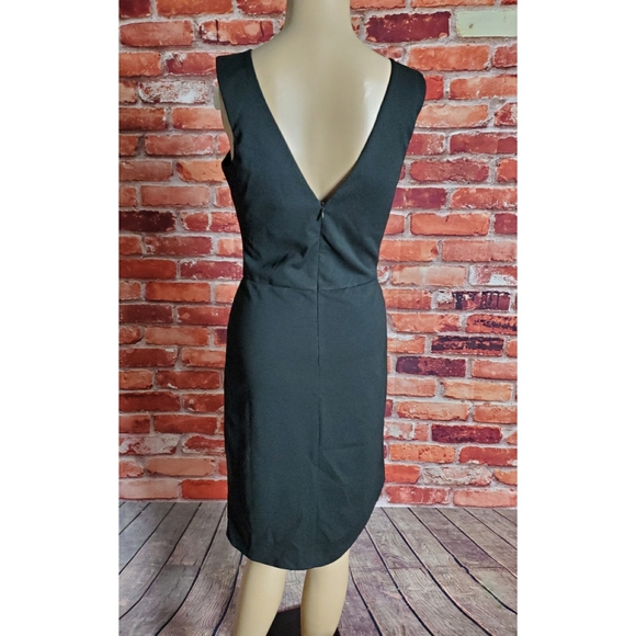 Aqua Black Asymmetrical Dress Size Medium NWT - Picture 4 of 5